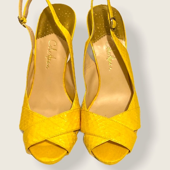 Cole Haan slingback stiletto sandal shoe 7B - Picture 4 of 11